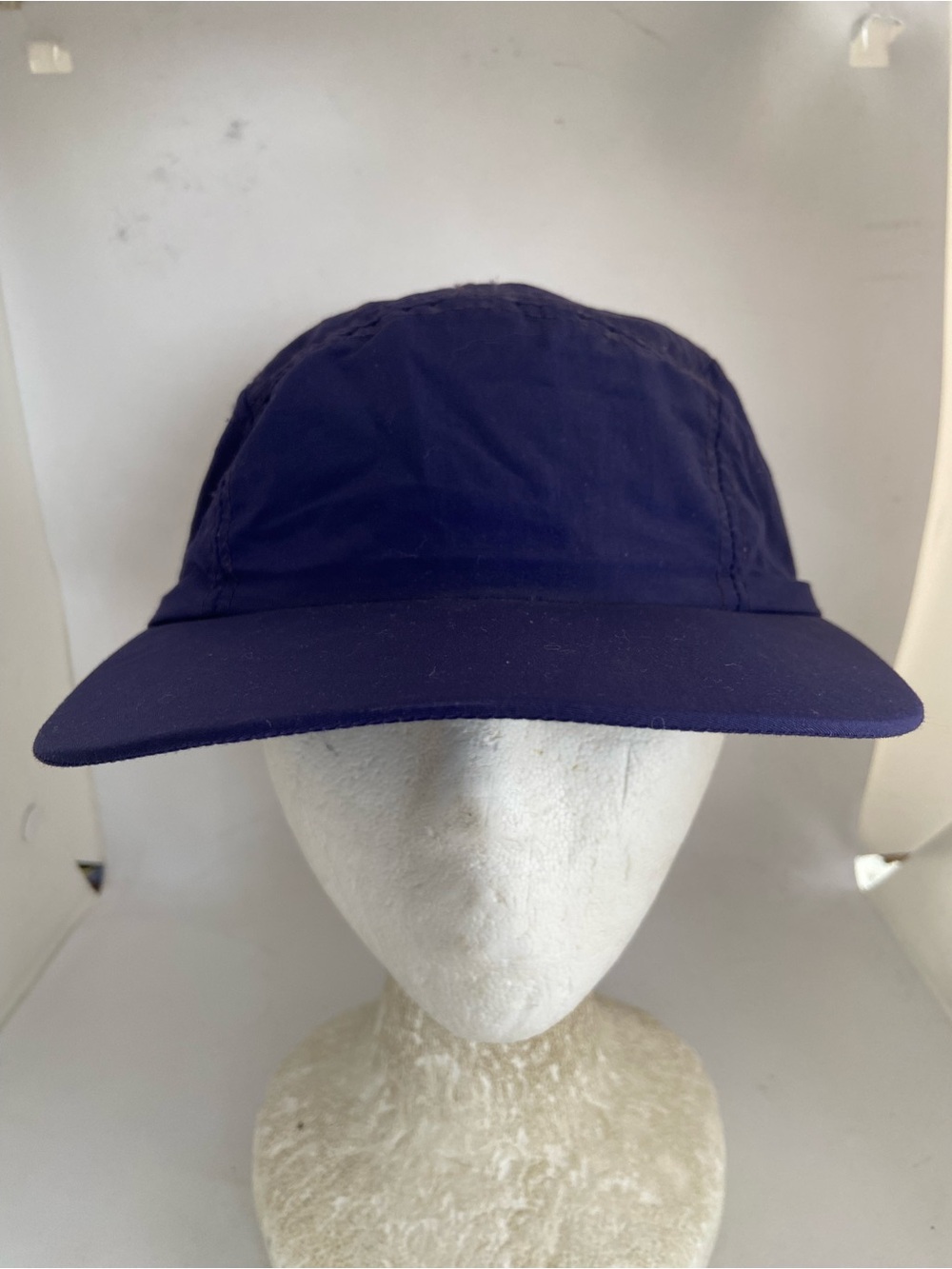 Vintage mountain equipment co-op Navy Five-Panel Canvas Cap Strapback hat